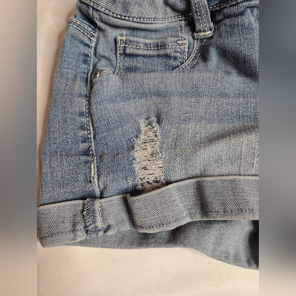 Member’s Mark Girls’ Knit Denim Stretch Shorts Set of 2 – Size 7/8✨ - Picture 2 of 8